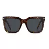 BOSS Women's Sunglasses BOSS1656S2VM Havana Acetate Square Frame Brown Gradient Lens 54mm
