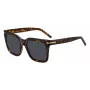 BOSS Women's Sunglasses BOSS1656S2VM Havana Acetate Square Frame Brown Gradient Lens 54mm