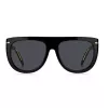 BOSS Women's Sunglasses BOSS1655S807 Square Acetate Black/Grey 56/19/145 mm
