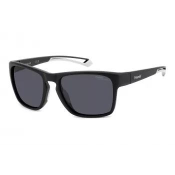 Polaroid Sport PLD7052S003 Men's Polarized Sunglasses - Black/Grey 56mm