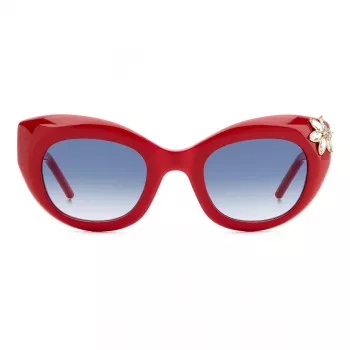 CAROLINA HERRERA Women's Cat Eye Sunglasses HER0215SC9A - Havana/Brown Gradient 50/25/140 mm
