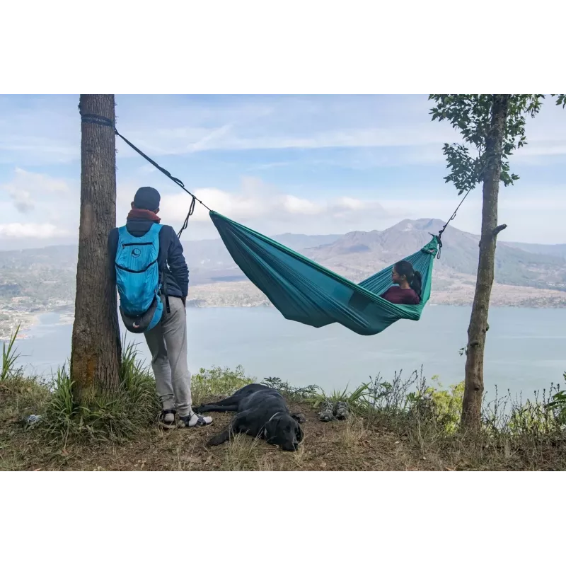 Ticket To The Moon TMO3611 Hammock Hanging Hammock 1 Person Nylon Green