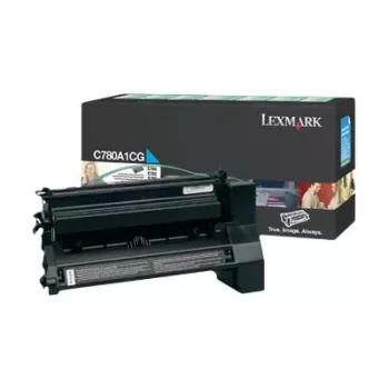 Lexmark Cyan Original Toner Cartridge LCCP, LRP