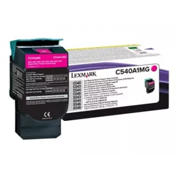 Lexmark C540A1MG Original Toner Cartridge Magenta Standard Yield 1,000 Pages