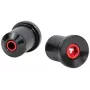 Tilt Bar Ends 22 Size - Black - Nylon Composite - Pair
