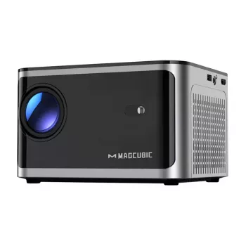 Magcubic HY350 Projector (Gray) - 720p Native, 200 ANSI Lumens, Android 11.0, Wi-Fi 6, Bluetooth 5.0