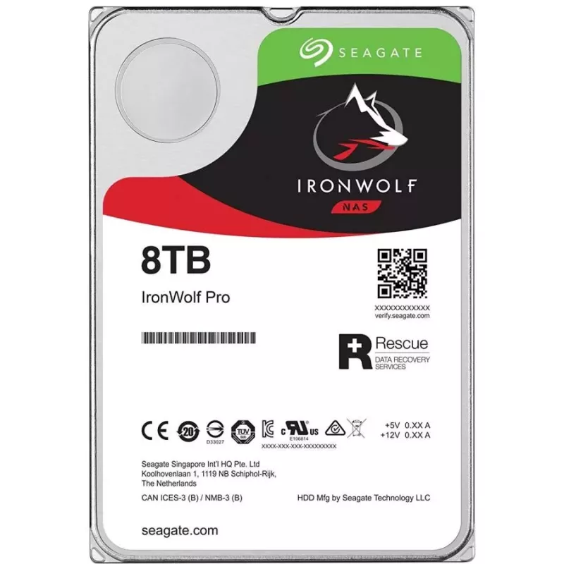 Seagate IronWolf 8TB NAS SATA-3 Retail