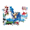 Clementoni Educational Set Puzzle, Memo & Blocks Sonic 28389