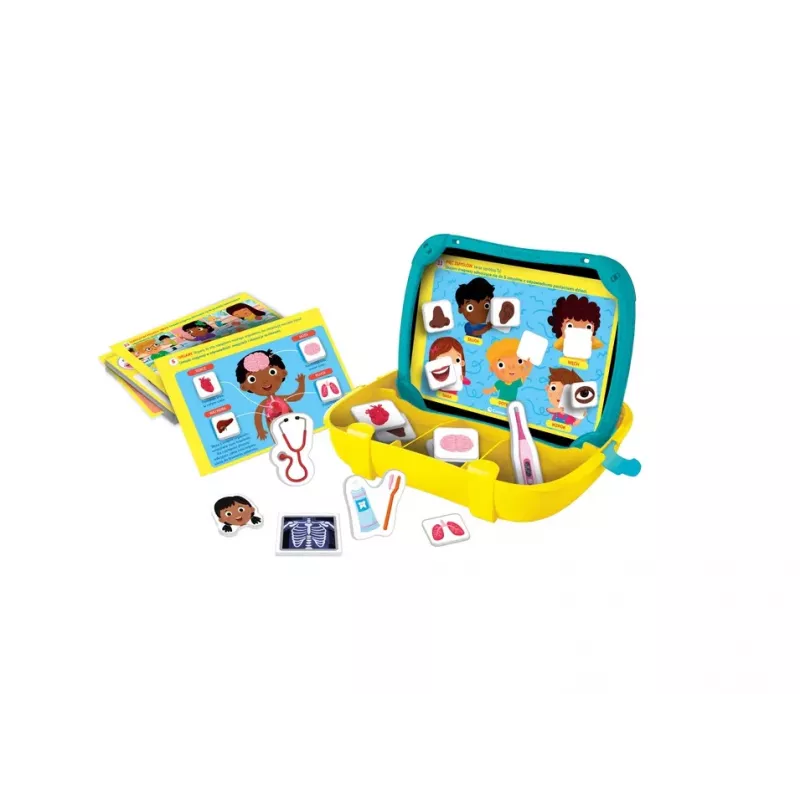 Magnetic Educational Doctor's Case Learn Through Play Polish Language Clementoni 50393