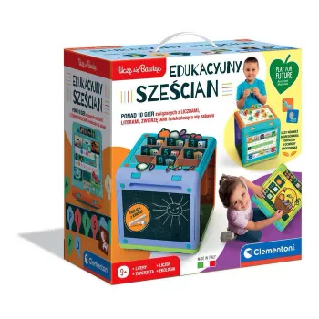 Clementoni Educational Cube I Learn by Playing Polish Language 50695