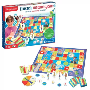 Clementoni Naukowa Zabawa Educational Board Game Mathematics Learn Through Play 50778