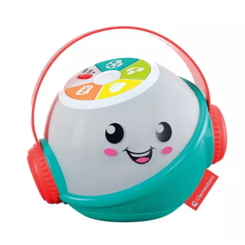 Clementoni DIXI Interactive Musical Ball with Microphone (Polish Language) 50800