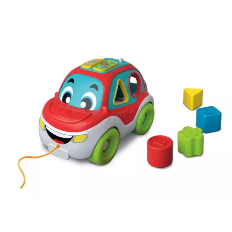 Clementoni Interactive Shape and Color Sorting Car (Polish & English Language) 50808