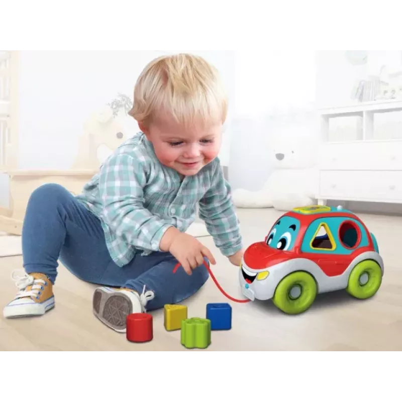 Clementoni Interactive Shape and Color Sorting Car (Polish & English Language) 50808