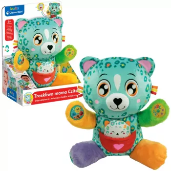 Interactive Sweet Leopards Caring Mama Chita Polish Language Clementoni 50935