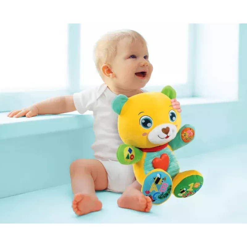Clementoni Colorful Interactive Teddy Lelek Polish Language 50939