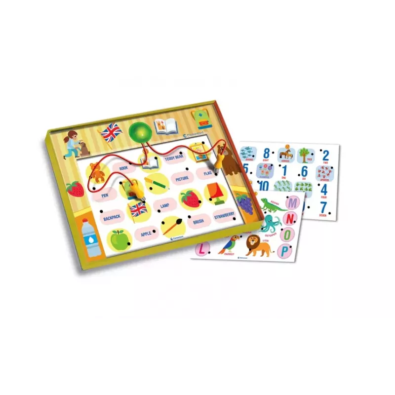 Clementoni Quizzy Interactive Electronic Quiz Educational Game English Polish Language 50943