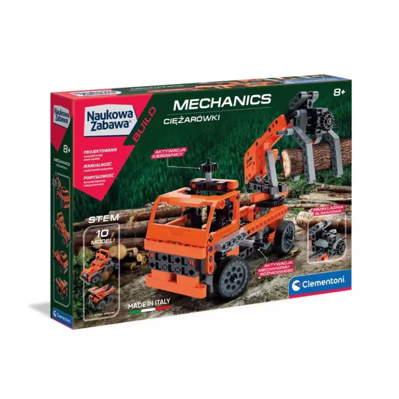 Scientific Fun Mechanics Laboratory Trucks Clementoni 60992
