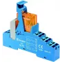Finder FIN 48.P5.7 24V - Coupling Relay - Push-In 2 Changeover 24 V DC