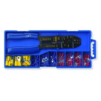 BETA Pliers Set 0.25-6 mm² + Insulated Terminals 80 pcs