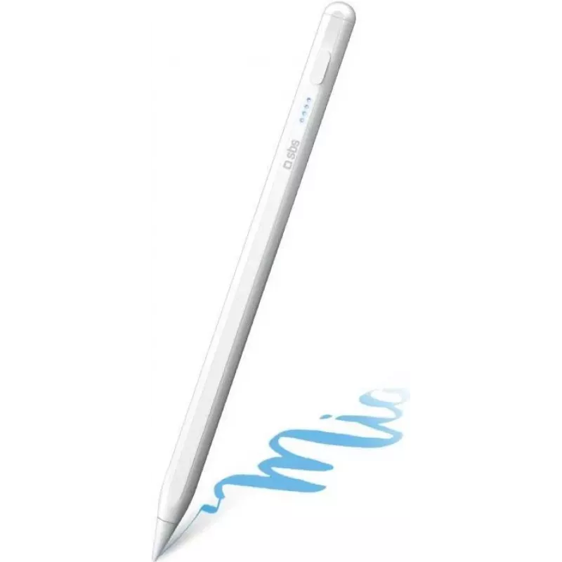 SBS TESTYLUSCAPW Active Stylus Pen for iPad - White