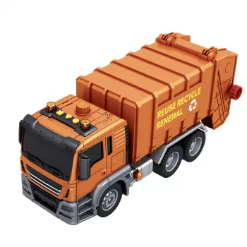 Koala Games G2596 Garbage Truck - Friction Powered Toy Vehicle with Lights and Sounds