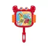 Koala Games G2663 Crab-Shaped Fishing Net - Red/Orange, Durable Plastic & Polyester Mesh, CE Certified, for Water Play, Beach, Pool, Bath, Ages 3+