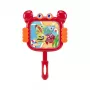 Koala Games G2663 Crab-Shaped Fishing Net - Red/Orange, Durable Plastic & Polyester Mesh, CE Certified, for Water Play, Beach, Pool, Bath, Ages 3+