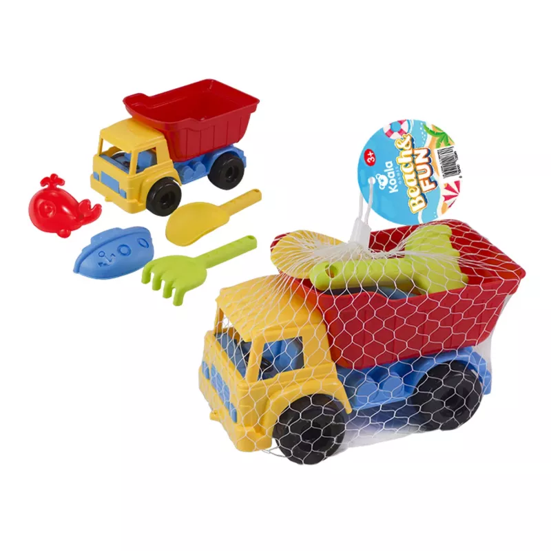 Koala Games G2669 Beach Set With Dump Truck And Accessories