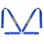 SABELT SIM RACING Sim Seatbelts Kit, 4-Point Harness with Mounting Kit, Compatible with P, S and X Series - Blue