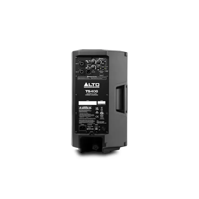ALTO PROFESSIONAL TS 408 - 2000-watt 8-inch 2-way Powered Loudspeaker with Bluetooth, DSP and App Control