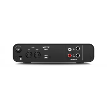 MOTU M2 USB-C Audio Interface 2x2 24-bit/192 kHz with MIDI I/O