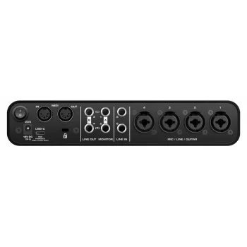 MOTU M6 Audio Interface - 6x4 USB-C with 4 Preamps, 192 kHz