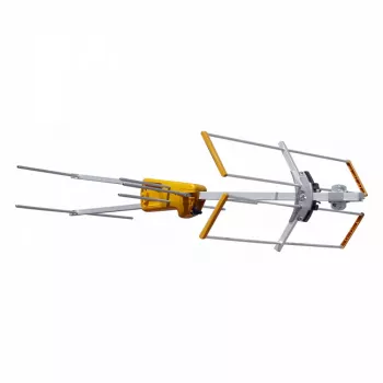 TELEVES Yagi V BIII VHF Antenna, 5 Elements, 174-230 MHz, 7.5 dBi, F-Type Connector, Outdoor, Black