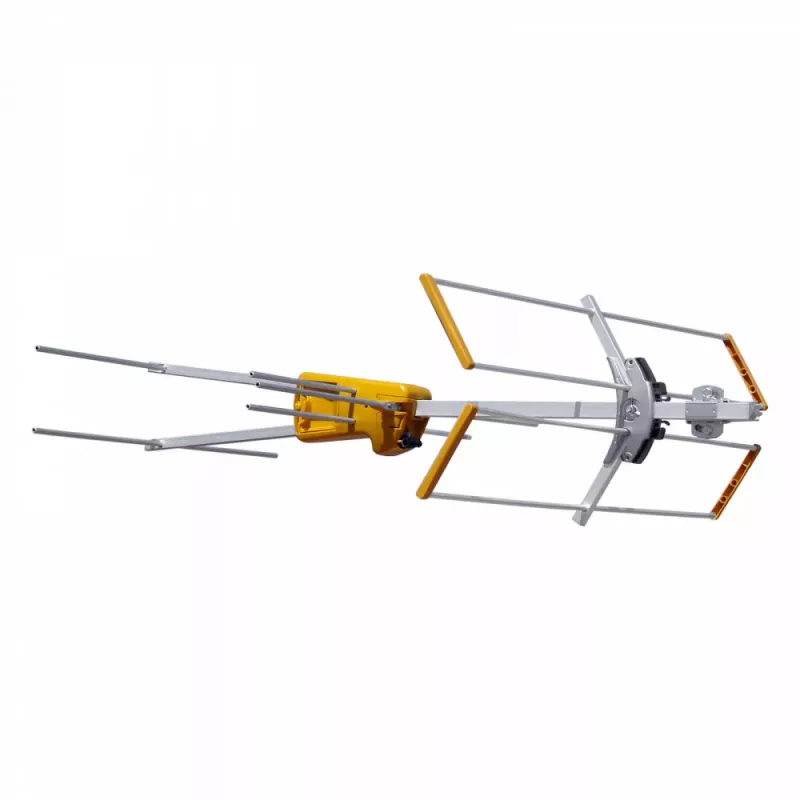 TELEVES Yagi V BIII VHF Antenna, 5 Elements, 174-230 MHz, 7.5 dBi, F-Type Connector, Outdoor, Black