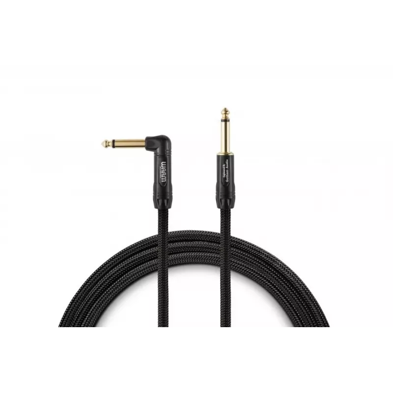 Warm Audio PREM-TS-1RT-10 Instrument Cable 3m (10ft) 6.35mm TS Black