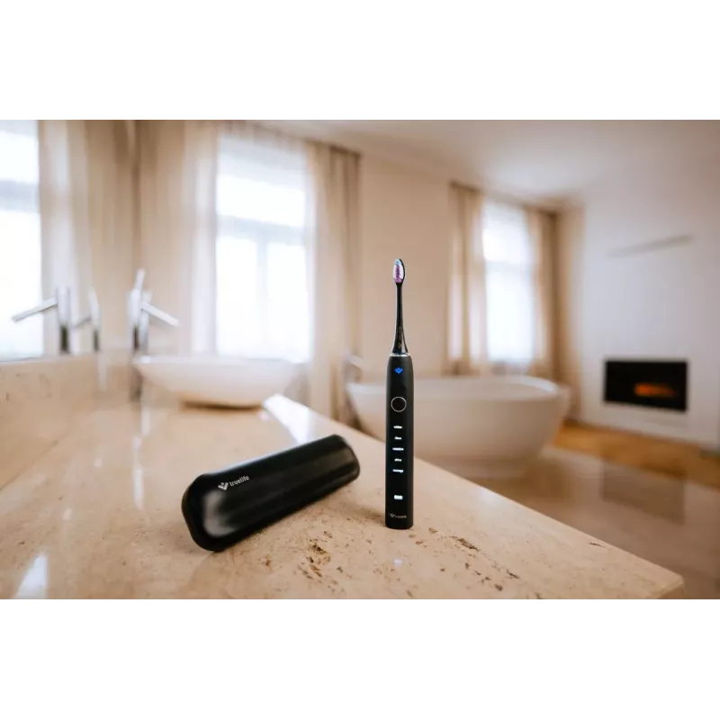 TrueLife SonicBrush Clean70 UV Sonic Toothbrush, Black
