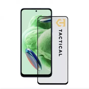 Tactical Glass Shield 5D for Xiaomi Redmi Note 12 5G Black