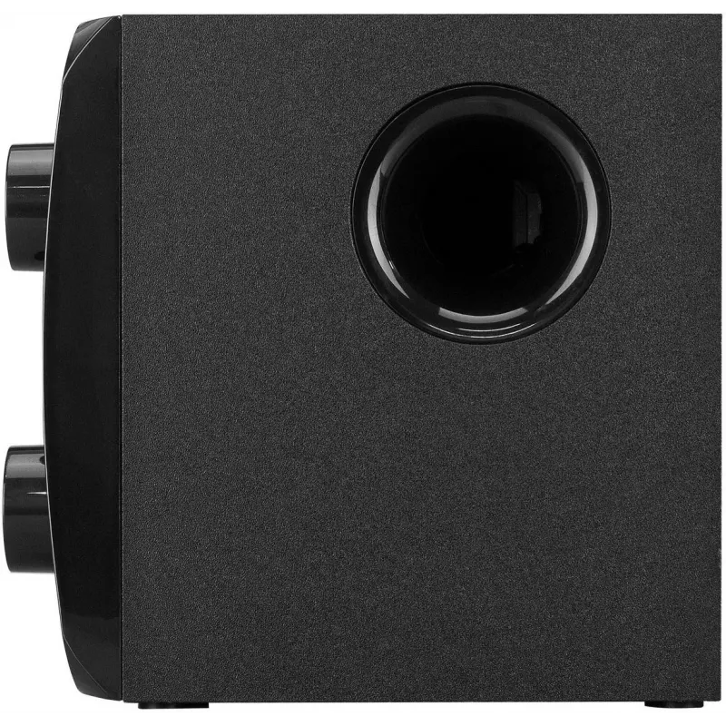 Rampage RMS-G8 25W Portable Bluetooth Speaker with RGB Lighting, TWS, FM Radio, Black