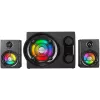 Rampage RMS-G8 25W Portable Bluetooth Speaker with RGB Lighting, TWS, FM Radio, Black