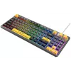 Rampage CYCLONE KNOB RGB 90% Mechanical Keyboard, Outemu Blue Switches, Black