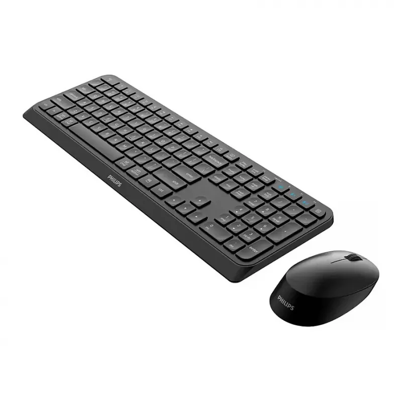 Philips 4000 Series RF Wireless + Bluetooth AZERTY Mouse and Keyboard Combo