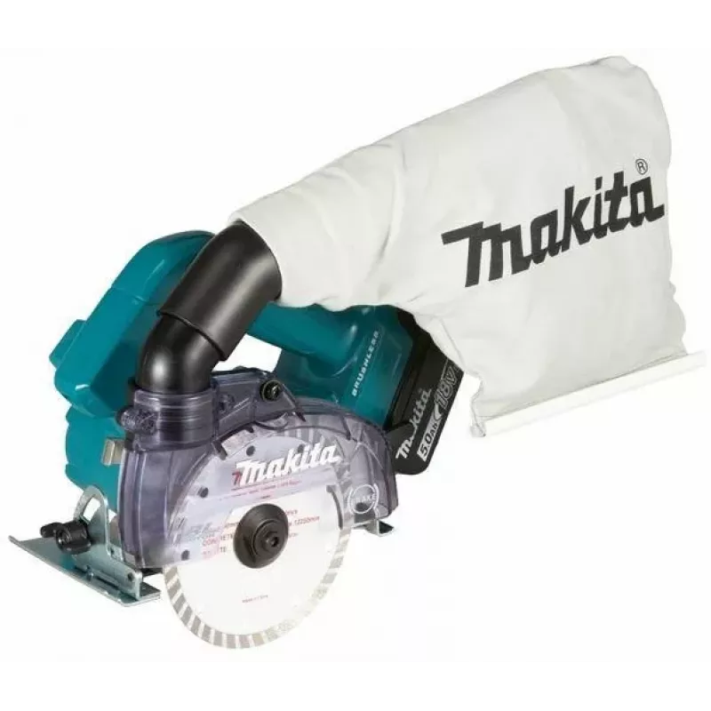 Makita DCC500RTE 18V LXT Brushless Power Universal Cutter 125mm 8800 RPM