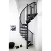 STAIRS RONDO Spiral Staircase Anthracite 12 Steps 269-300 cm