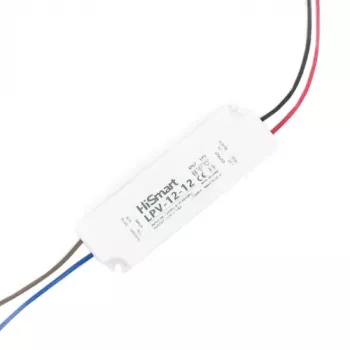 HISMART LPV-12-12 Power Supply 12V 1A 12W IP67