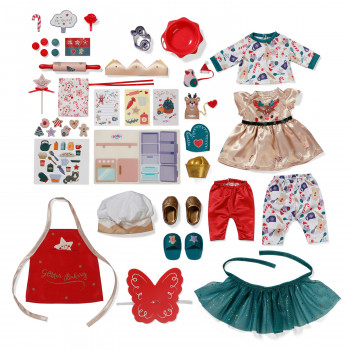 ZAPF CREATION BABY born Advent Calendar 2024 – 24 Surprises, Doll Clothes & Accessories, Ages 3+