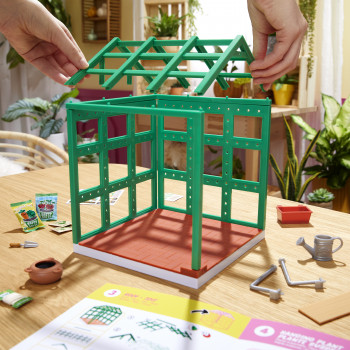 MGA's Miniverse - Spaces Starter Pack Greenhouse Miniature Craft Kit