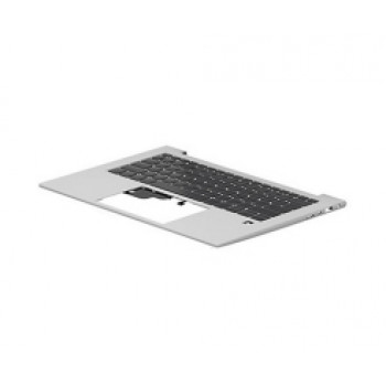 HP Pavilion 15-CS UK Silver Backlit Keyboard Palmrest Top Cover Assembly (N45442-031)