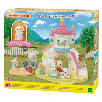EPOCH Sylvanian Families Nursery Sandbox & Pool Playset
