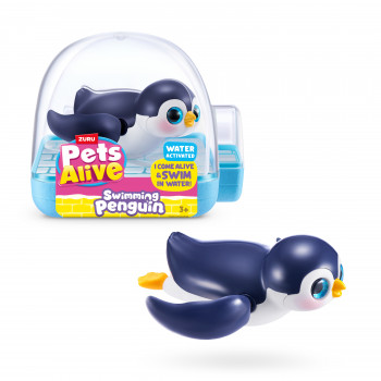 Zuru Pets Alive Swimming Penguin - Assorted Colour Robotic Bath Toy